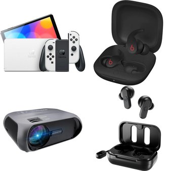 Pallet – 271 Pcs – Other, In Ear Headphones, Media Streaming Players (IPTV), Projector – Open Box Customer Returns – Roku, JLab, Monster, Belkin