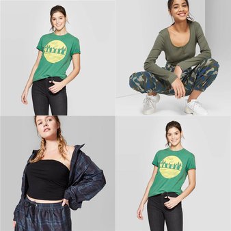 6 Pallets – 1168 Pcs – Clothing – Brand New – Retail Ready – Wild Fable, Mighty Fine, Almost Famous, A New Day
