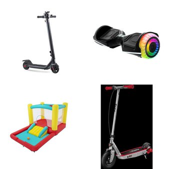 Pallet – 13 Pcs – Powered, Outdoor Play – Customer Returns – Razor, Jetson, Razor Power Core, Play Day