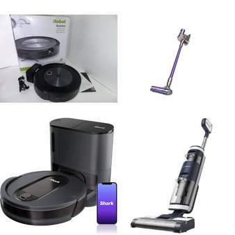 Pallet – 20 Pcs – Vacuums, Air Conditioners – Damaged / Missing Parts / Tested NOT WORKING – Shark, Dyson, Costway, Tineco