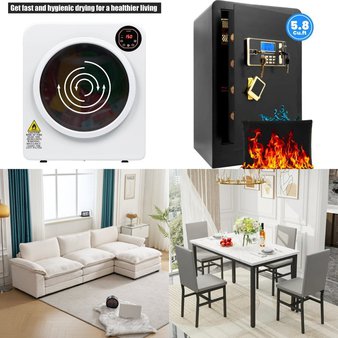 Pallet – 10 Pcs – Dining Room & Kitchen, Bedroom, Storage & Organization, Laundry – Customer Returns – Ktaxon, RichYa, Homfa, Madesa
