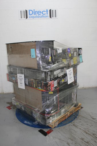 Pallet – 9 Pcs – Game Room – Customer Returns – ARCADE1up