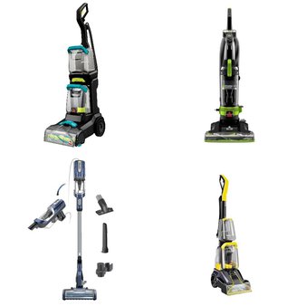 Pallet – 28 Pcs – Vacuums, Home Security & Safety – Open Box Customer Returns – Bissell, Hoover, BLACK & DECKER, Vivitar