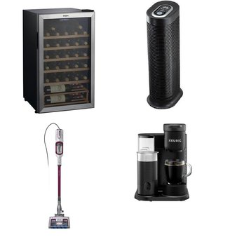 Pallet – 9 Pcs – Microwaves, Single Cup Brewers – Open Box Customer Returns – Hamilton Beach, Keurig, Shark, Honeywell