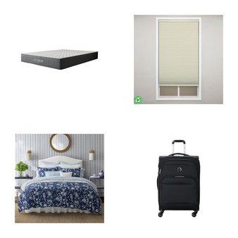 6 Pallets – 768 Pcs – Curtains & Window Coverings, Decor, Sheets, Pillowcases & Bed Skirts, Bedding Sets – Like New or New Customer Returns – JC Penney