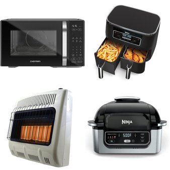 Pallet – 17 Pcs – Deep Fryers, Food Processors, Blenders, Mixers & Ice Cream Makers, Heaters, Griddles & Skillets – Overstock – Ninja, Farberware, Mainstays