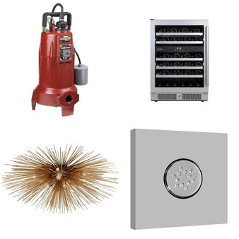 Pallet – 7 Pcs – Accessories, Hair Care, Hand, Hardware – GRAFF FAUCETS CO, VISUAL COMFORT AND CO, Liberty Pumps, EVERPURE,