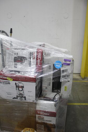 3 Pallets – 30 Pcs – Pressure Washers, Hedge Clippers & Chainsaws, Generators – Untested Customer Returns – Walmart