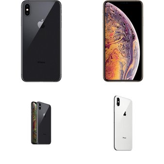 50 Pcs – Apple iPhone Xs Max – Refurbished (GRADE A – Unlocked) – Models: MT5D2LL/A, MT592LL/A, MT5F2LL/A, MT5E2LL/A