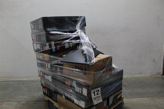 3 Pallets – 47 Pcs – Monitors – Damaged / Missing Parts / Tested NOT WORKING – MSI, onn., LG, Samsung