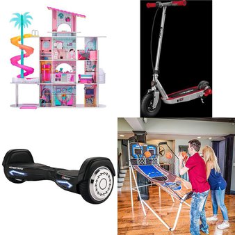 Pallet – 8 Pcs – Powered, Game Room, Action Figures, Dolls – Customer Returns – Razor, Escalade Sports, Adventure Force, L.O.L. Surprise!
