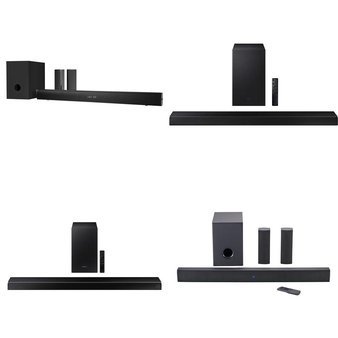 Pallet – 19 Pcs – Speakers – Damaged / Missing Parts / Tested NOT WORKING – Onn, Samsung, onn., TCL