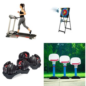 Pallet – 9 Pcs – Outdoor Sports, Exercise & Fitness – Customer Returns – Bone Collector, Bowflex, Sunny Distributor Inc., Little Tikes