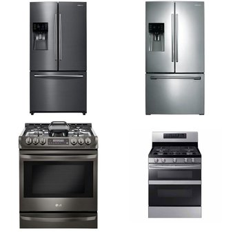 Lowes – 25 Pcs – Kitchen Appliances – Customer Returns – Samsung, Frigidaire, Samsung 25 cu. ft French Door Refrigerator, WHIRLPOOL