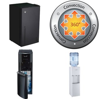 Pallet – 7 Pcs – Bar Refrigerators & Water Coolers, Freezers, Heaters, Refrigerators – Customer Returns – Primo Water, HISENSE, Dyna-Glo, Xbox