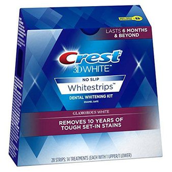 33 Pcs – Crest 3D White Whitestrips Luxe Glamorous White Teeth Whitening Kit – 14 Count – New Damaged Box, Open Box Like New, New, Like New – Retail Ready