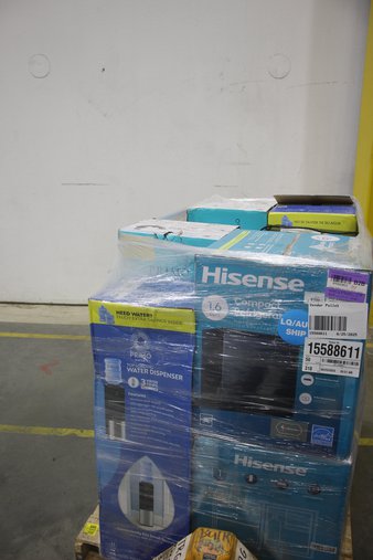 6 Pallets – 40 Pcs – Bar Refrigerators & Water Coolers, Freezers – Untested Customer Returns – Walmart