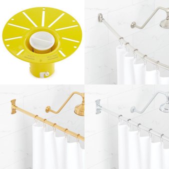 Pallet – 94 Pcs – Hardware, Bath, Kitchen & Bath Fixtures, Unsorted – Open Box Like New – Signature Hardware, Monogram Brass