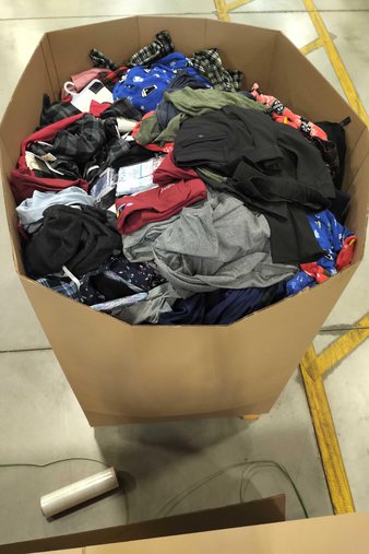 Pallet – 600 Pcs – Apparel – Customer Returns