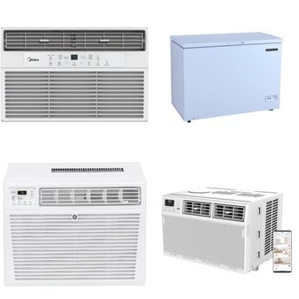 CLEARANCE! Pallet – 15 Pcs – Air Conditioners, Freezers – Overstock – TCL, Midea