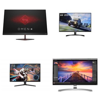 Pallet – 60 Pcs – Monitors, Speakers, Cordless / Corded Phones – Damaged / Missing Parts / Tested NOT WORKING – Onn, LG, Samsung, HP