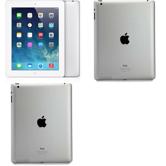 10 Pcs – Apple iPad 4th Gen 16GB White & Black -Refurbished (GRADE A, GRADE B) – Apple