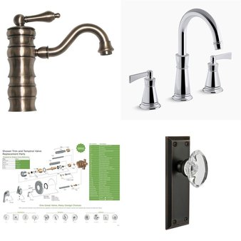 94 Pcs – Home Improvement – Used, Open Box Like New, New Damaged Box, Like New – Retail Ready – 3dRose, Small Parts, The Hillman Group, Lutron