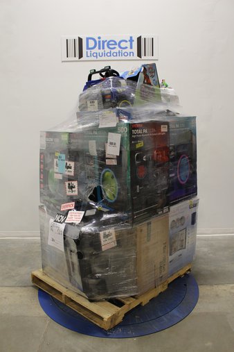 Pallet – 15 Pcs – Portable Speakers, Vehicles, Laptops – Customer Returns – Ion, ION Audio, Asus