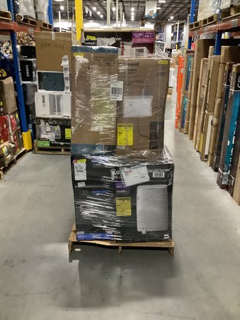 1 Pallet – 8 Pcs – Air Conditioners – Mixed Conditions – LG, WHIRLPOOL, Keystone, LG Electronics