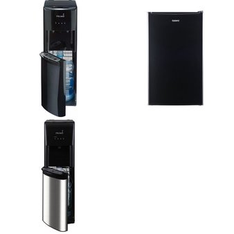 Pallet – 8 Pcs – Bar Refrigerators & Water Coolers, Refrigerators – Customer Returns – Primo Water, Primo, Galanz