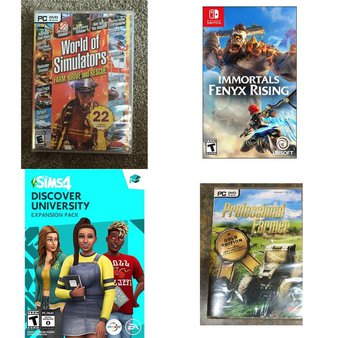 Pallet – 1105 Pcs – Sony, Games, Nintendo, Software – Customer Returns – Electronic Arts, Ubisoft, Avanquest, UIE