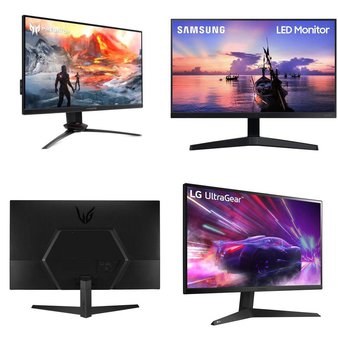 Pallet – 52 Pcs – Monitors – Customer Returns – Onn, LG, Samsung, ACER