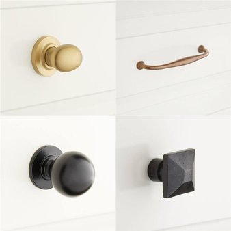 Pallet – 326 Pcs – Hardware, Kitchen & Bath Fixtures – Open Box Like New – Signature Hardware, Miseno