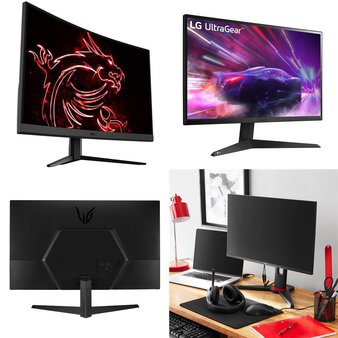 Pallet – 19 Pcs – Monitors – Customer Returns – Onn, LG, MSI