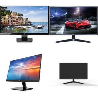 31 Pcs – Computer Monitors – Customer Returns – HP, Onn, Samsung