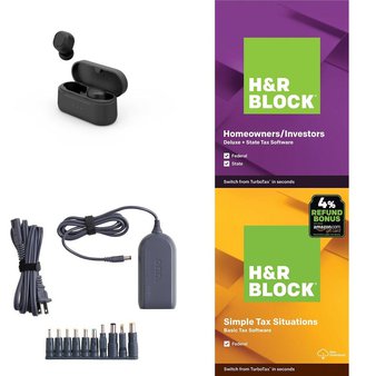Pallet – 869 Pcs – Over Ear Headphones, Other, Power Adapters & Chargers, Software – Customer Returns – Onn, onn., H&R Block, Anker