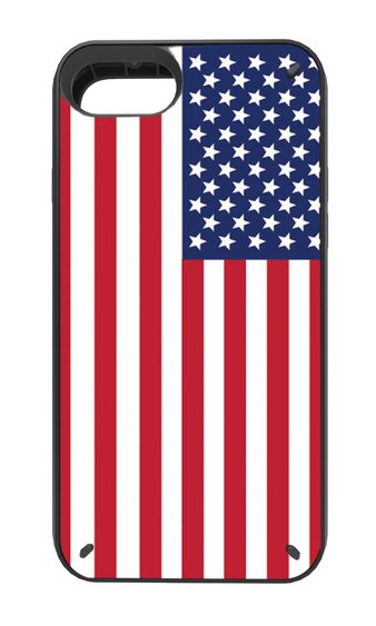 25 Pcs – Trident AGD-APIPH7BKC01 Series One Traditional American Flag Case iPhone 6/6s/7 – New, Like New – Retail Ready