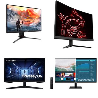 Pallet – 25 Pcs – Monitors – Customer Returns – Samsung, MSI, ACER