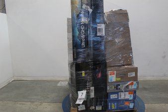 3 Pallets – 58 Pcs – Monitors – Damaged / Missing Parts / Tested NOT WORKING – MSI, LG, Samsung, onn.