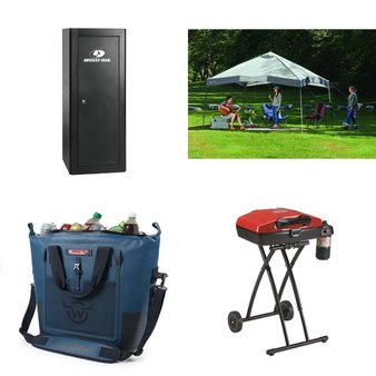 Pallet – 15 Pcs – Camping & Hiking, Unsorted, Firearms, Safes – Customer Returns – Ozark Trail, MooseJaw, The Coleman Company, Inc., Crosman