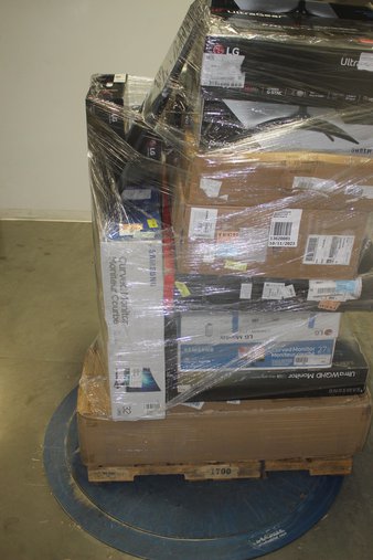 3 Pallets – 72 Pcs – Monitors – Damaged / Missing Parts / Tested NOT WORKING – Samsung, LG, MSI, ACER