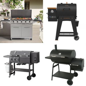 Flash Sale! 3 Pallets – 6 Pcs – Grills & Outdoor Cooking – Untested Customer Returns – Walmart
