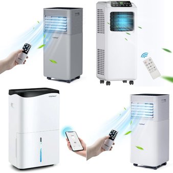 1 Pallets – 14 Pcs – Air Conditioners, Projector, Other – Untested Customer Returns – Walmart