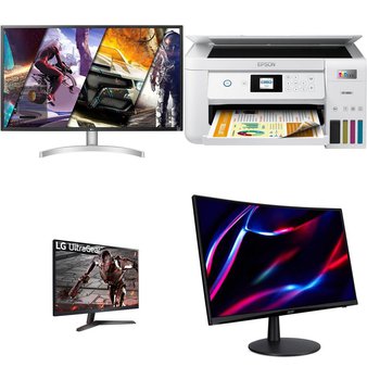 Pallet – 41 Pcs – All-In-One, Monitors – Customer Returns – HP, onn., Canon, EPSON
