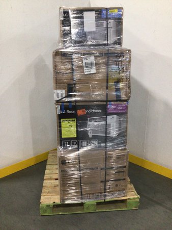 1 Pallets – 8 Pcs – Air Conditioners – Untested Customer Returns – Major Retailer
