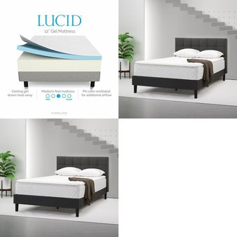 Pallet – 7 Pcs – Mattresses, Comforters & Duvets – Overstock – Zinus