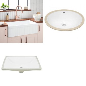 Pallet – 12 Pcs – Hardware, Kitchen & Bath Fixtures, Unsorted – Open Box Like New – Signature Hardware