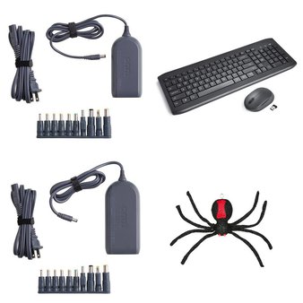 Pallet – 731 Pcs – Other, Power Adapters & Chargers, Cases, Over Ear Headphones – Customer Returns – Onn, onn., Anker, Way to Celebrate!