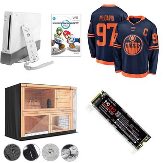 Pallet – 233 Pcs – Unsorted, Security & Surveillance, Accessories, Bedding & Decor – Open Box Customer Returns – Charmo, CHLUA, Allegra K, AJC