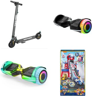 Pallet – 17 Pcs – Powered, Vehicles, Trains & RC – Customer Returns – Razor, Jetson, GOTRAX, Razor Power Core